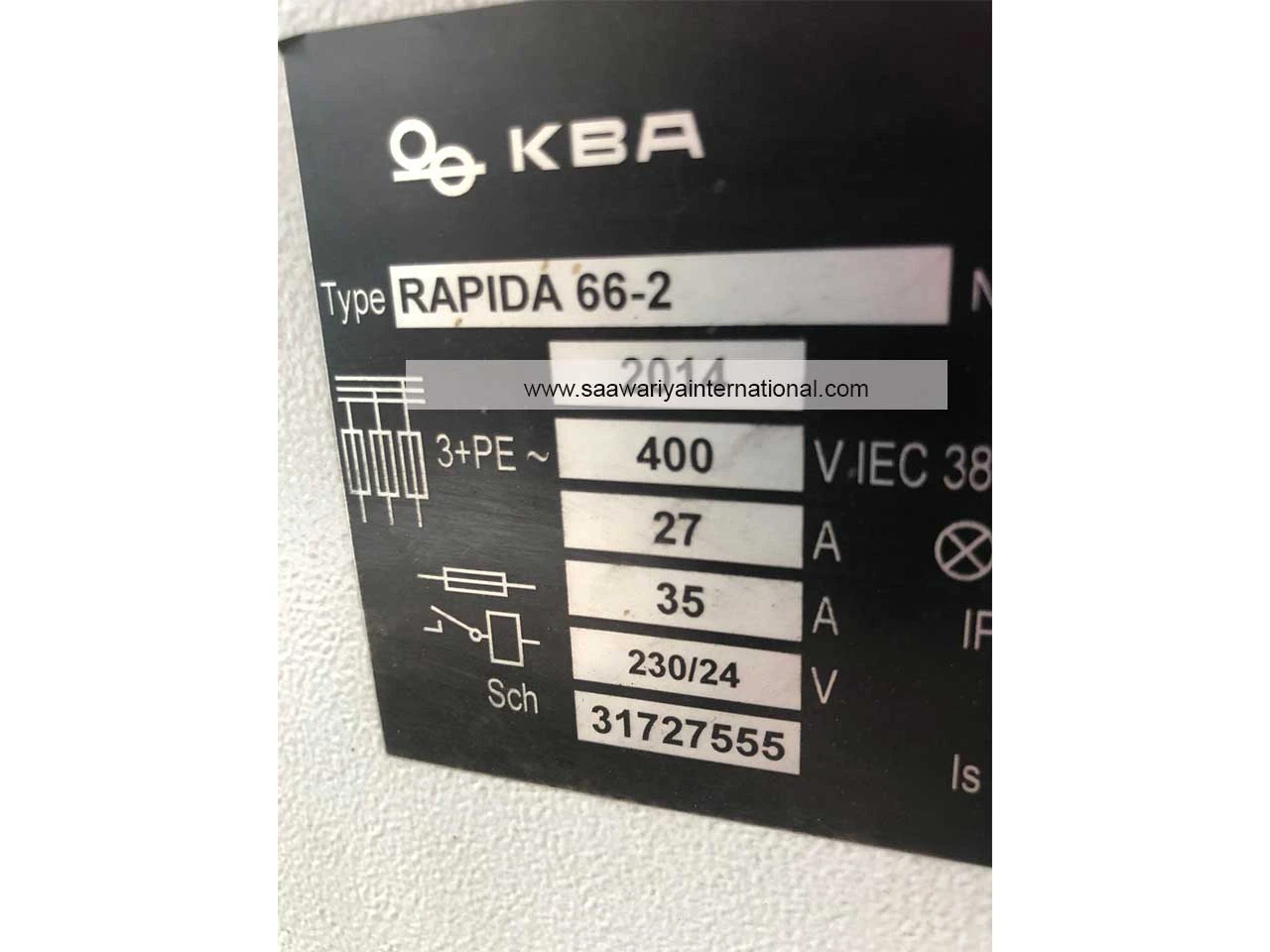 KBA Rapida 66 2